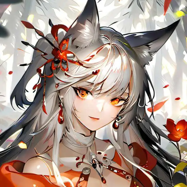 chat with ai character: Demon Fox Girl