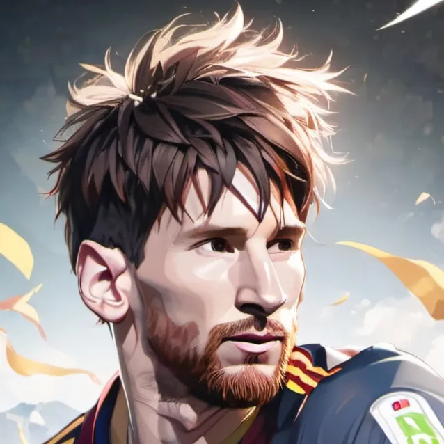 chat with ai character: Messi