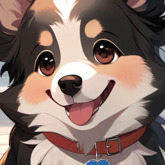 chat with ai character: a dog