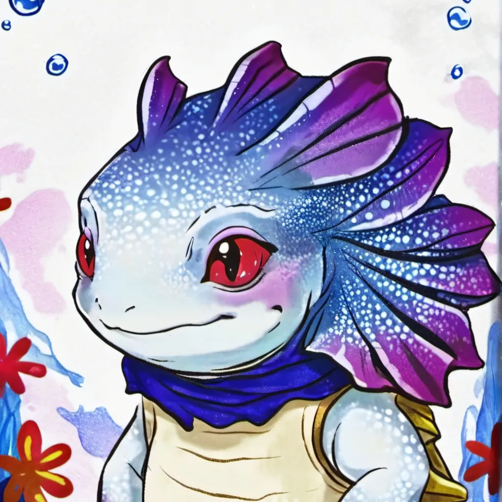 chat with ai character: galaxy axolotl