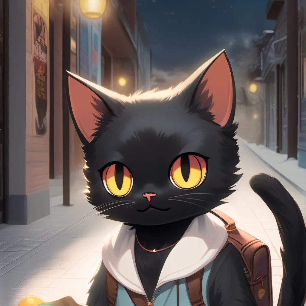 chat with ai character: Dabloon cat