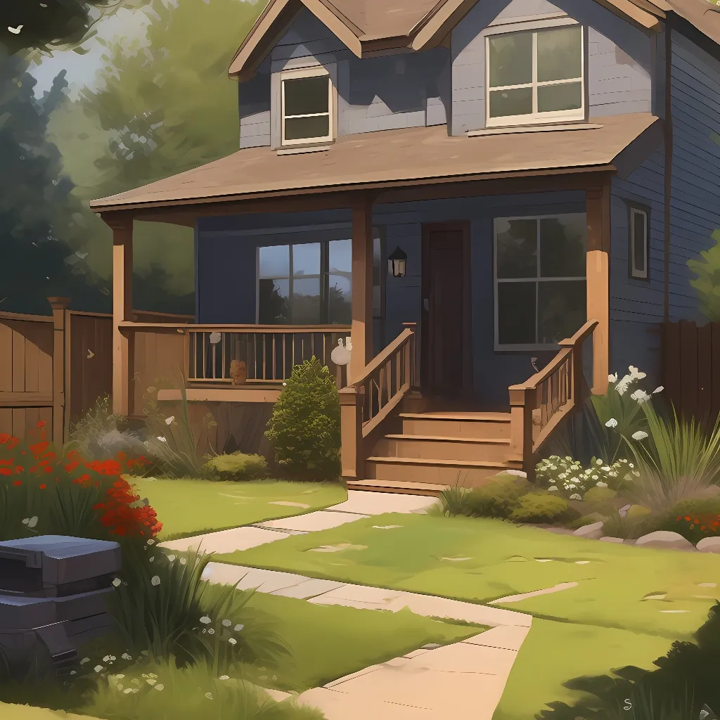 chat with ai character: Your backyard🌿