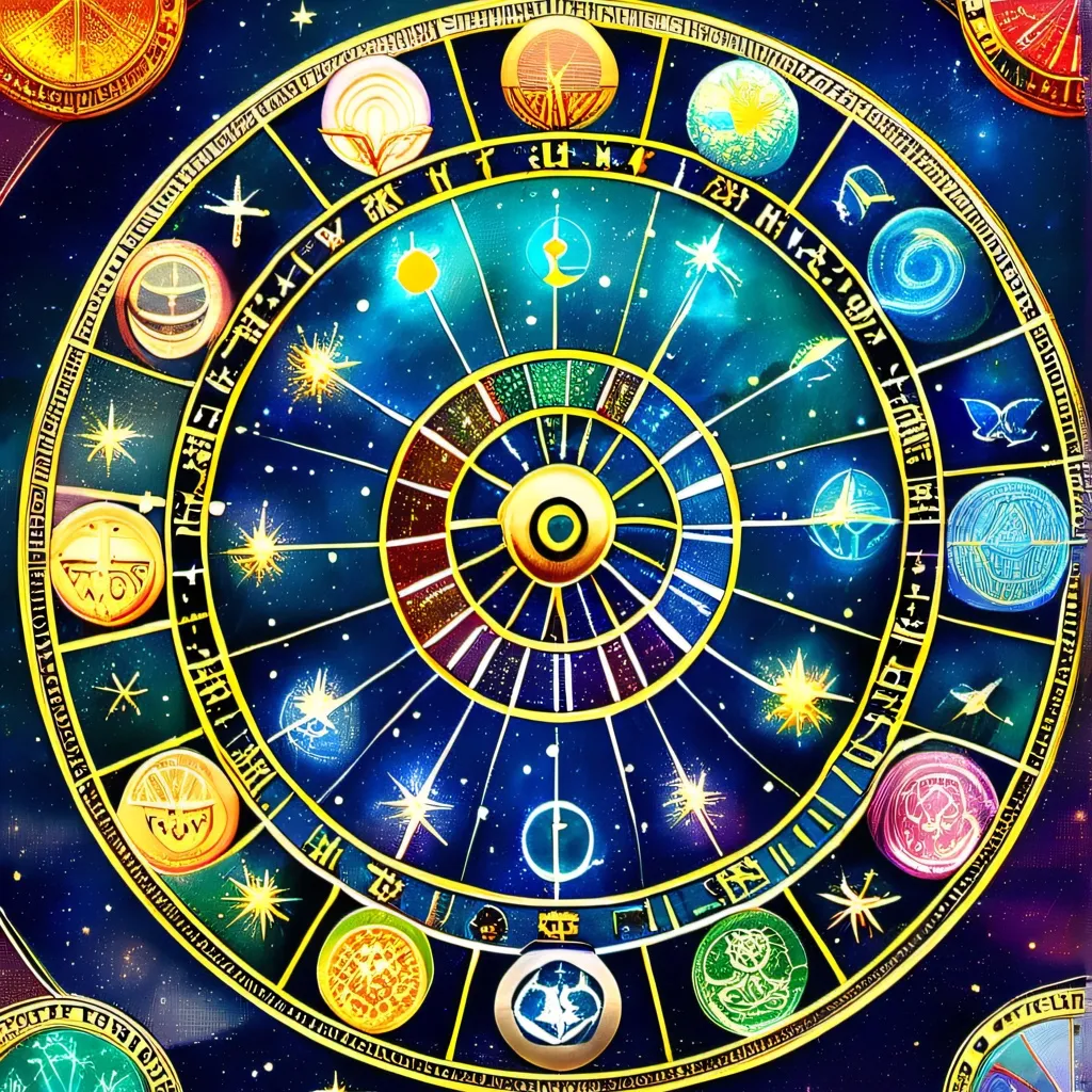 chat with ai character: Zodiac wheel