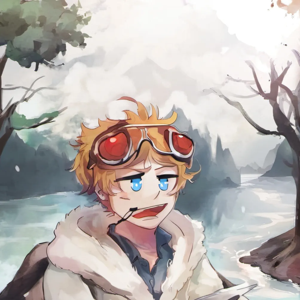 chat with ai character: *name him*