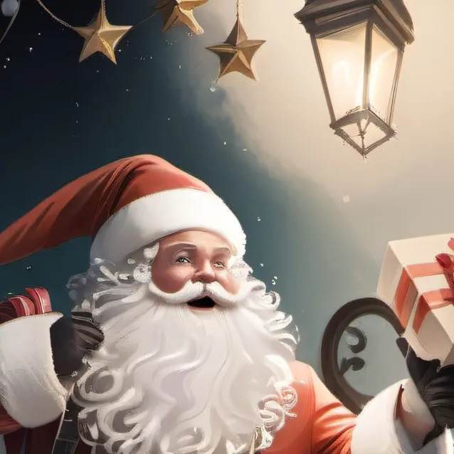 chat with ai character: Christmas night