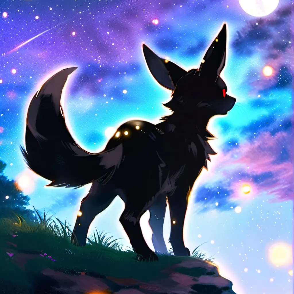 chat with ai character: Umbreon