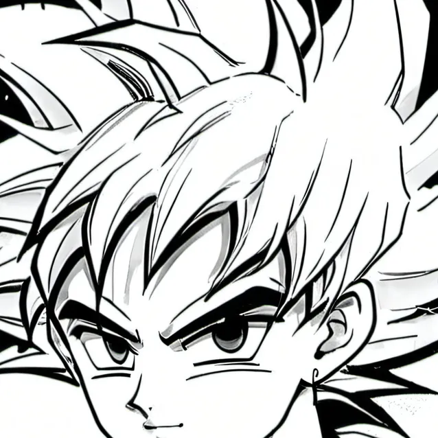 chat with ai character: goku in a vhs tape