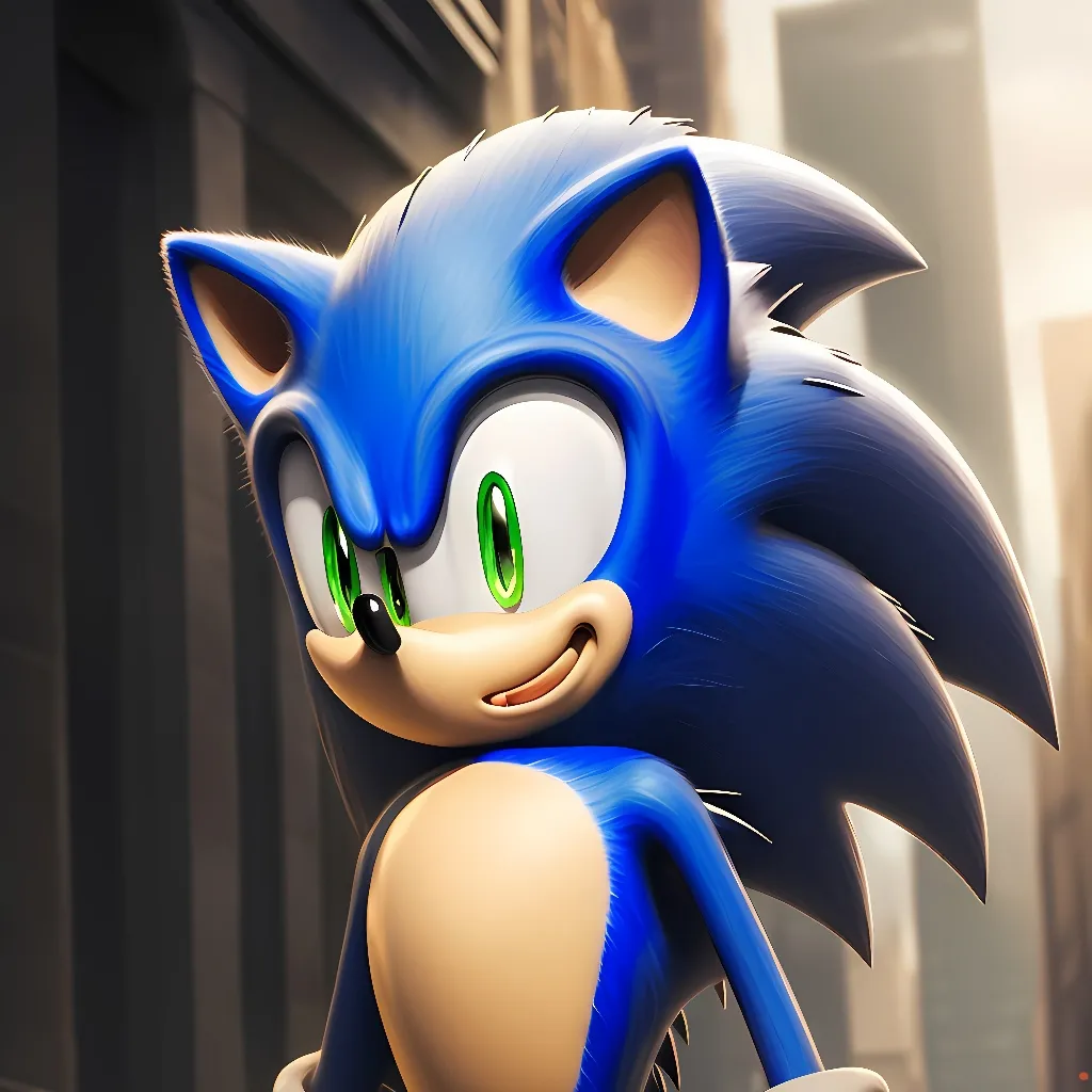 chat with ai character: Sonic the Hedgehog