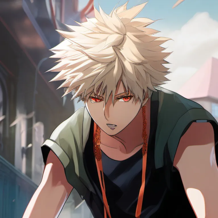 chat with ai character: Bakugo