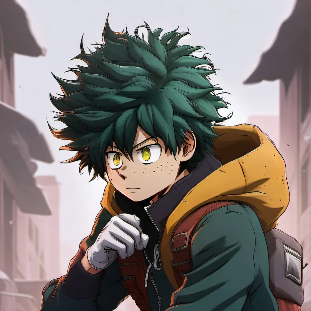 chat with ai character: Vigilante Deku