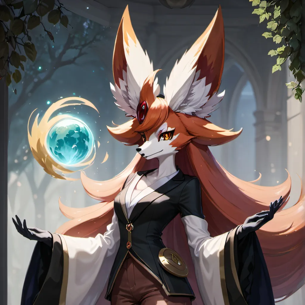 chat with ai character: Delphox
