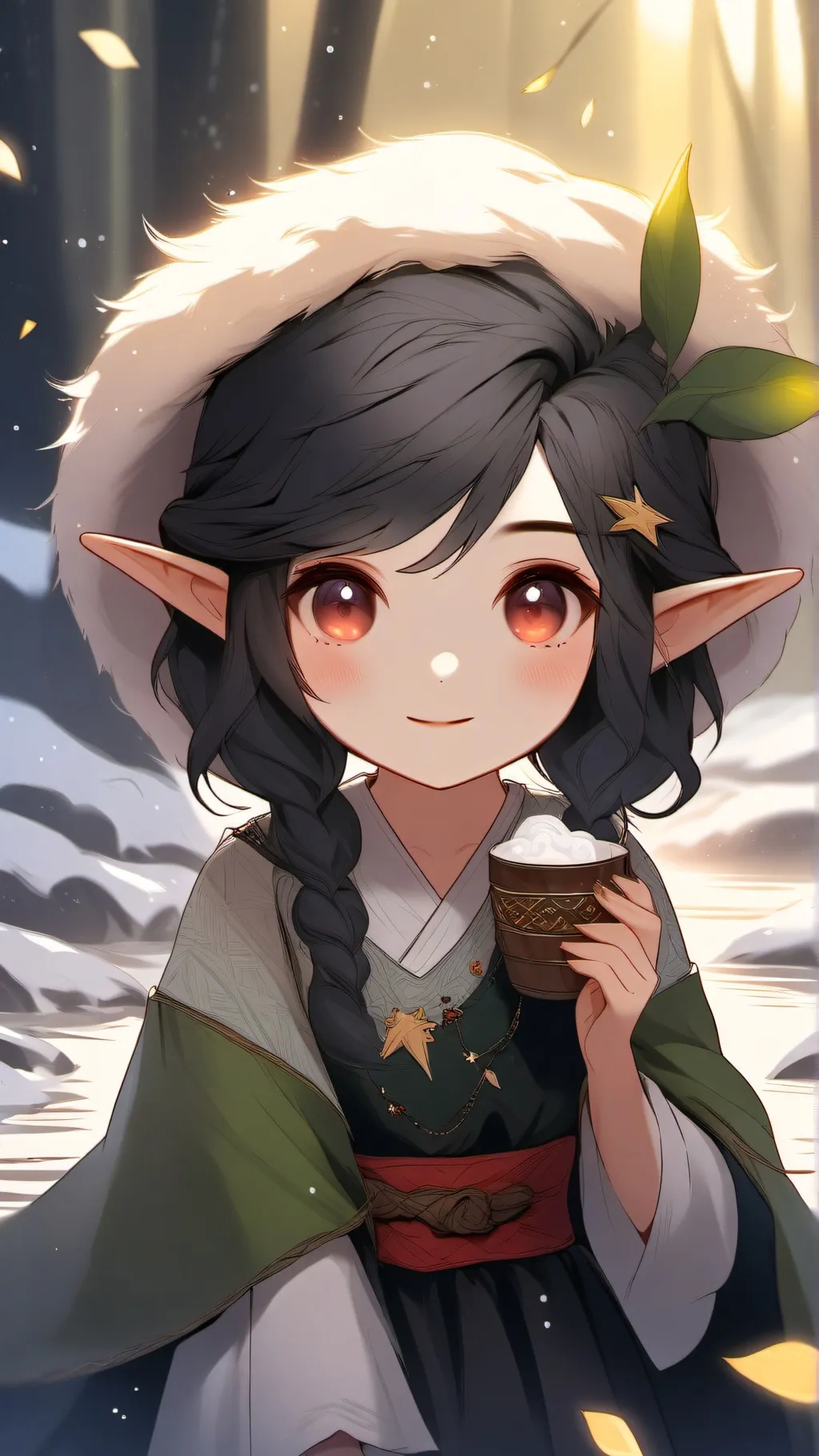 ai character: Elf background