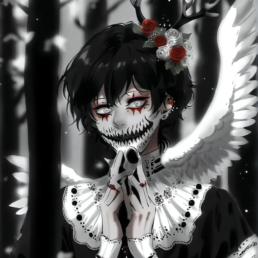 chat with ai character: dabi (angel clown)