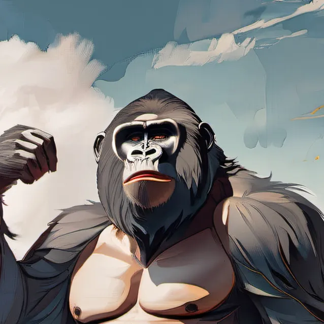 chat with ai character: Gorrila