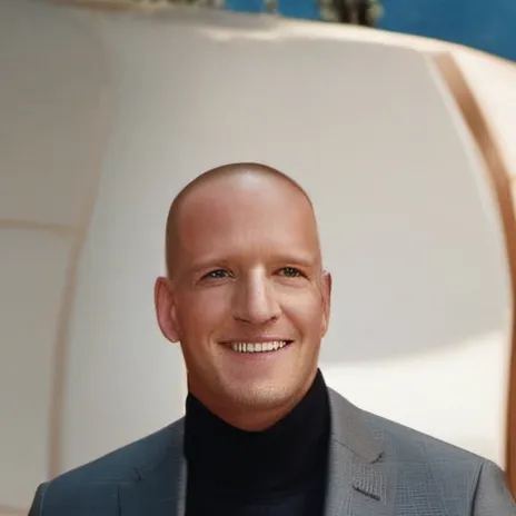 chat with ai character: Bald lawyer