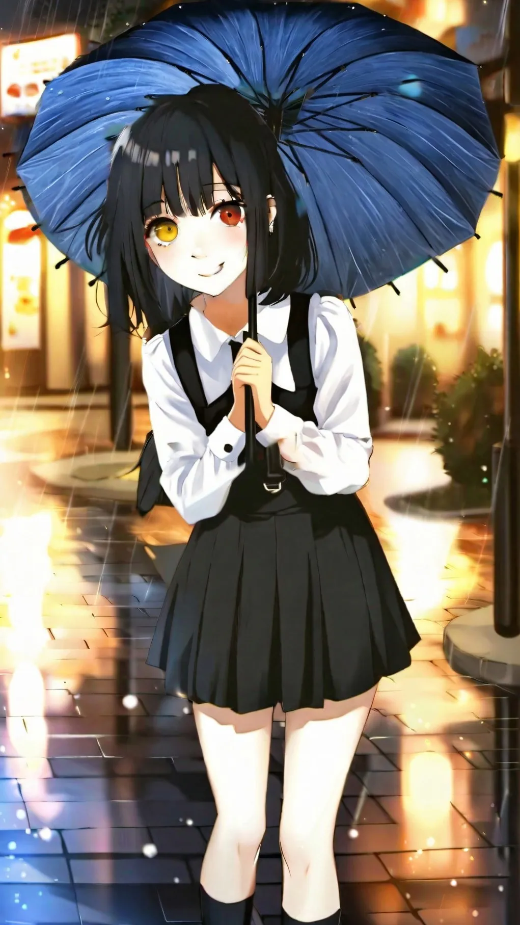 ai character: robo messy background