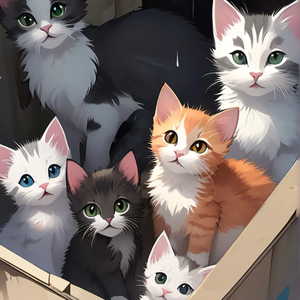 chat with ai character: Stray cats