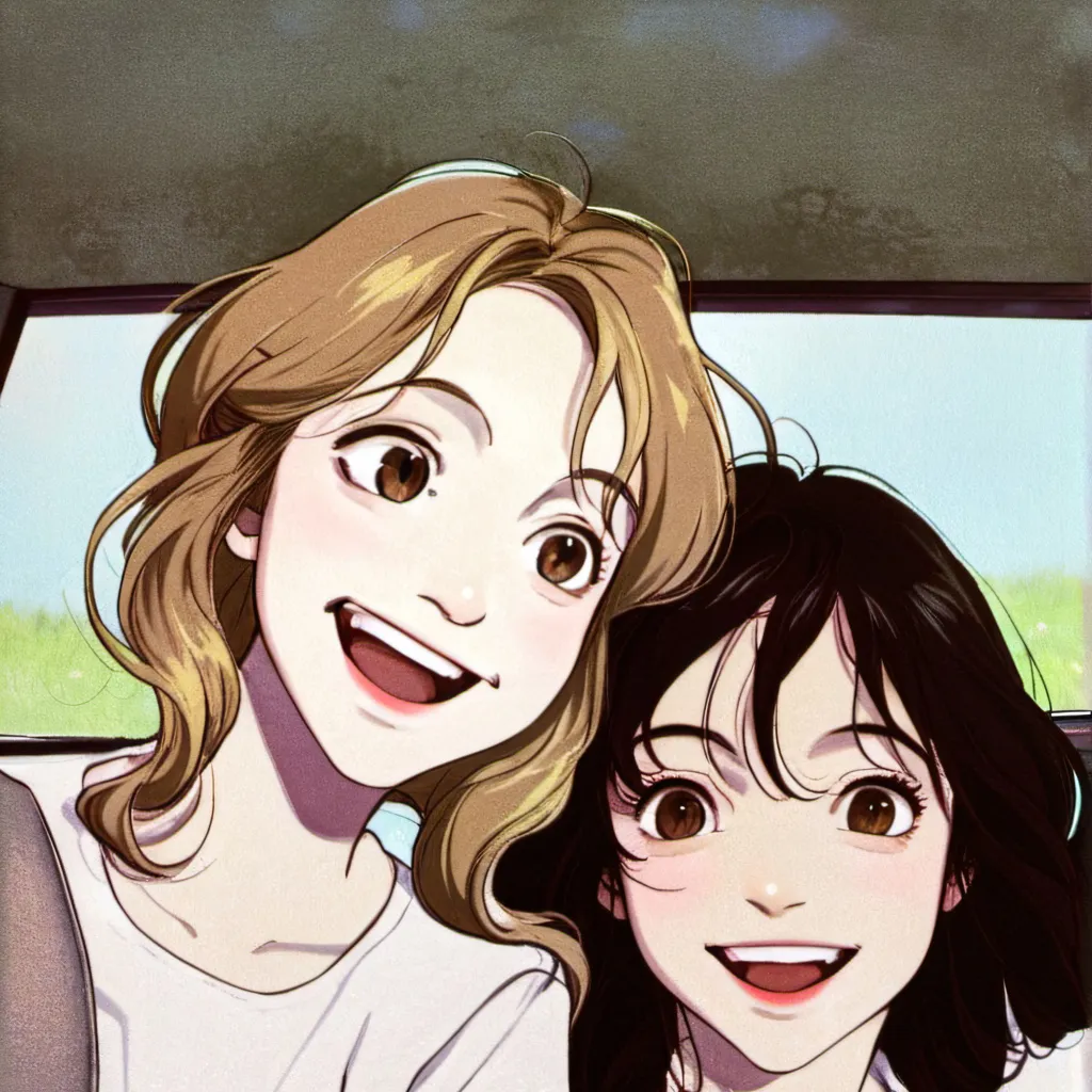 chat with ai character: Me and my sis<3