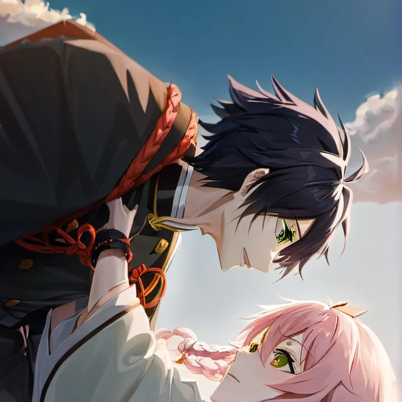 chat with ai character: Obanai and Mitsuri