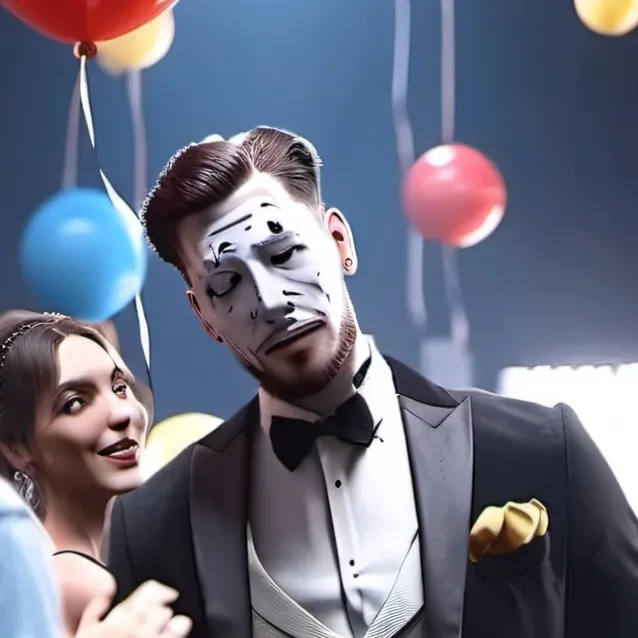 chat with ai character: hh party