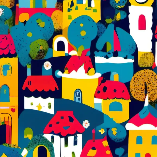 chat with ai character: town