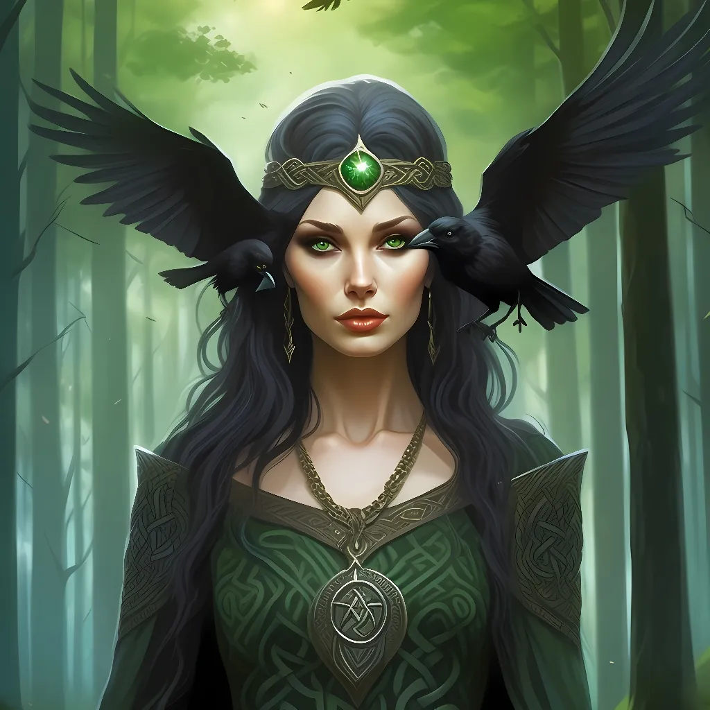 chat with ai character: The Morrigan
