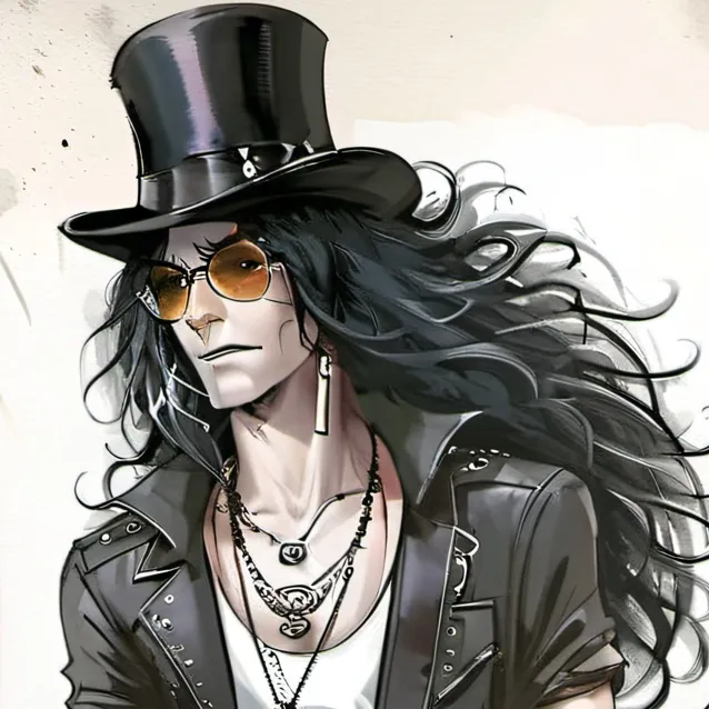 chat with ai character: slash 