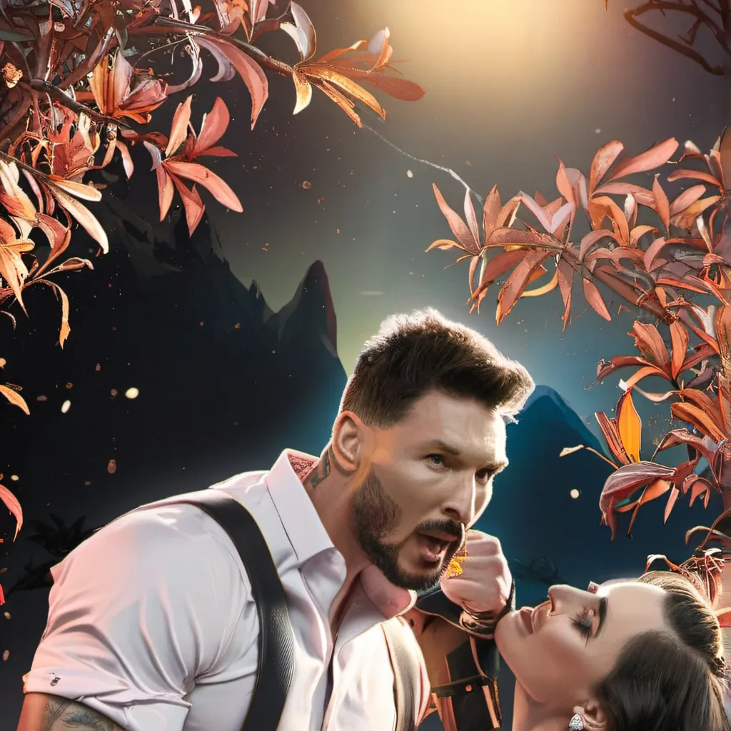 chat with ai character: Messi&wife