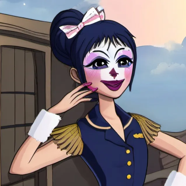 chat with ai character: stylish Ballora