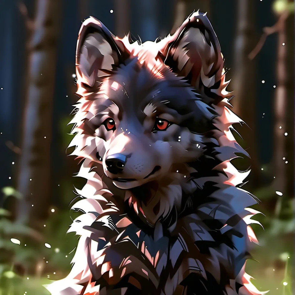 chat with ai character: wolfy