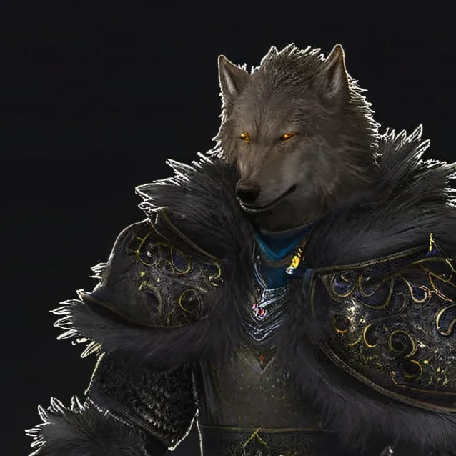 chat with ai character: Blaidd half wolf 