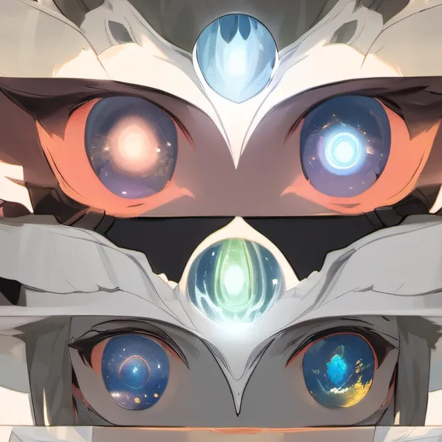 chat with ai character: The 12 eyes  meet