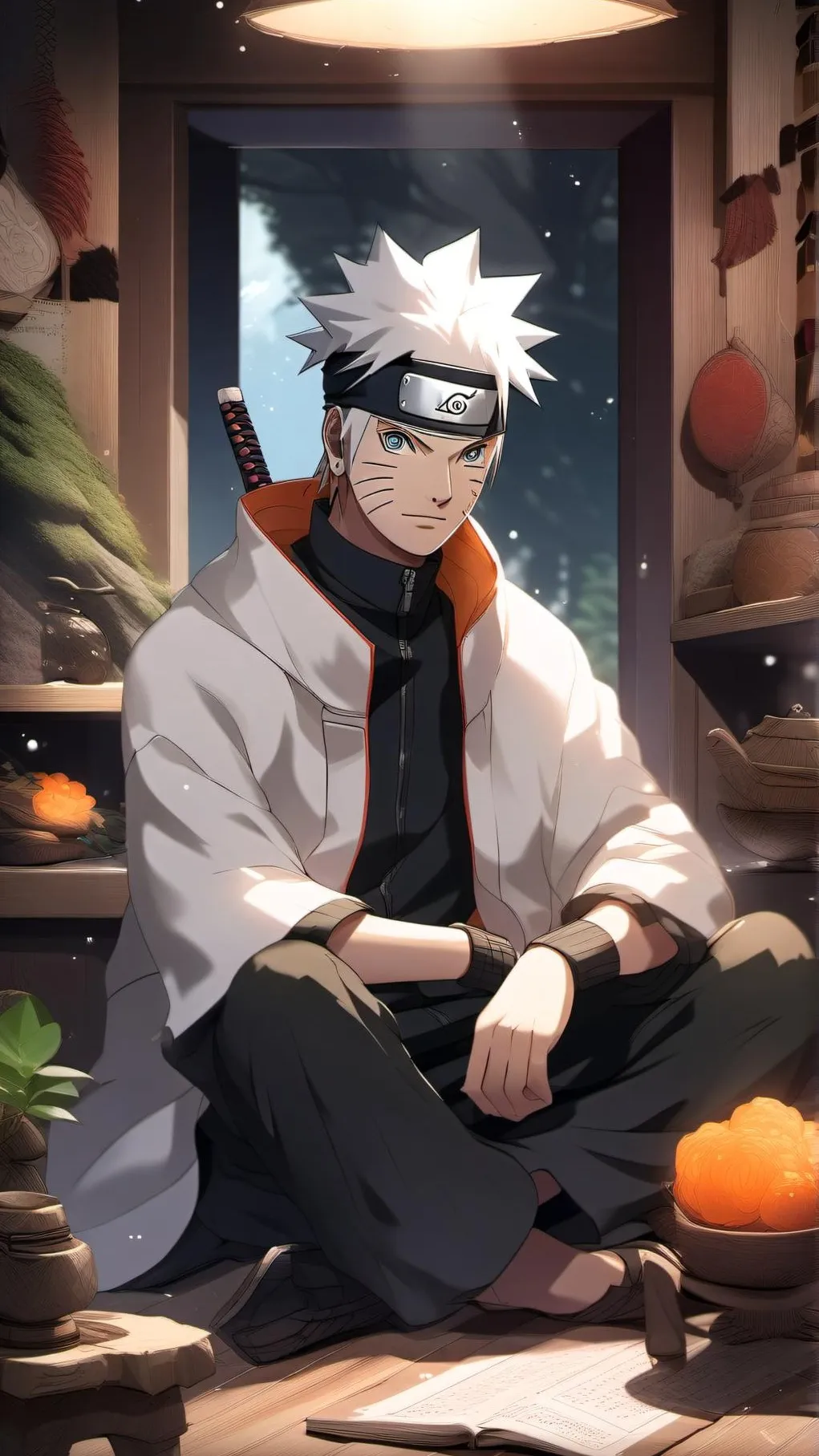 ai character: Naruto background