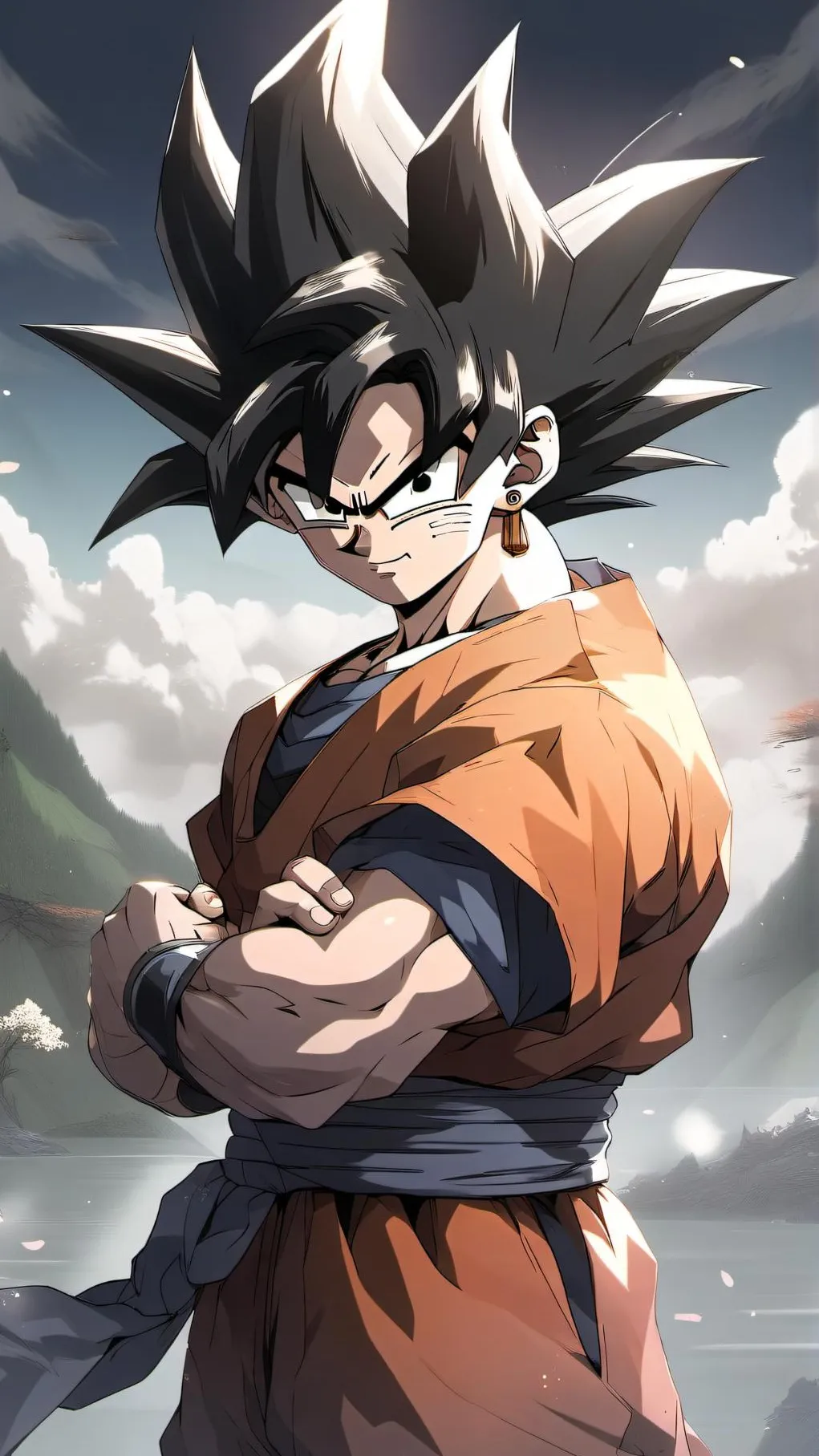 ai character: Goku background