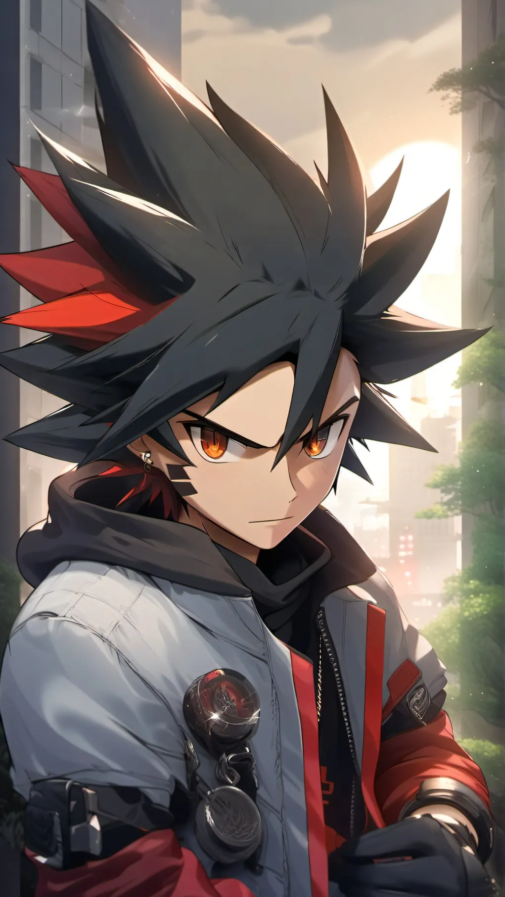 ai character: Shadow (anime) background