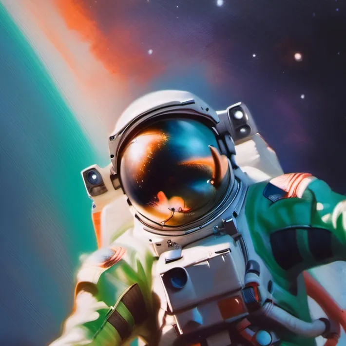 chat with ai character: Green Crewmate