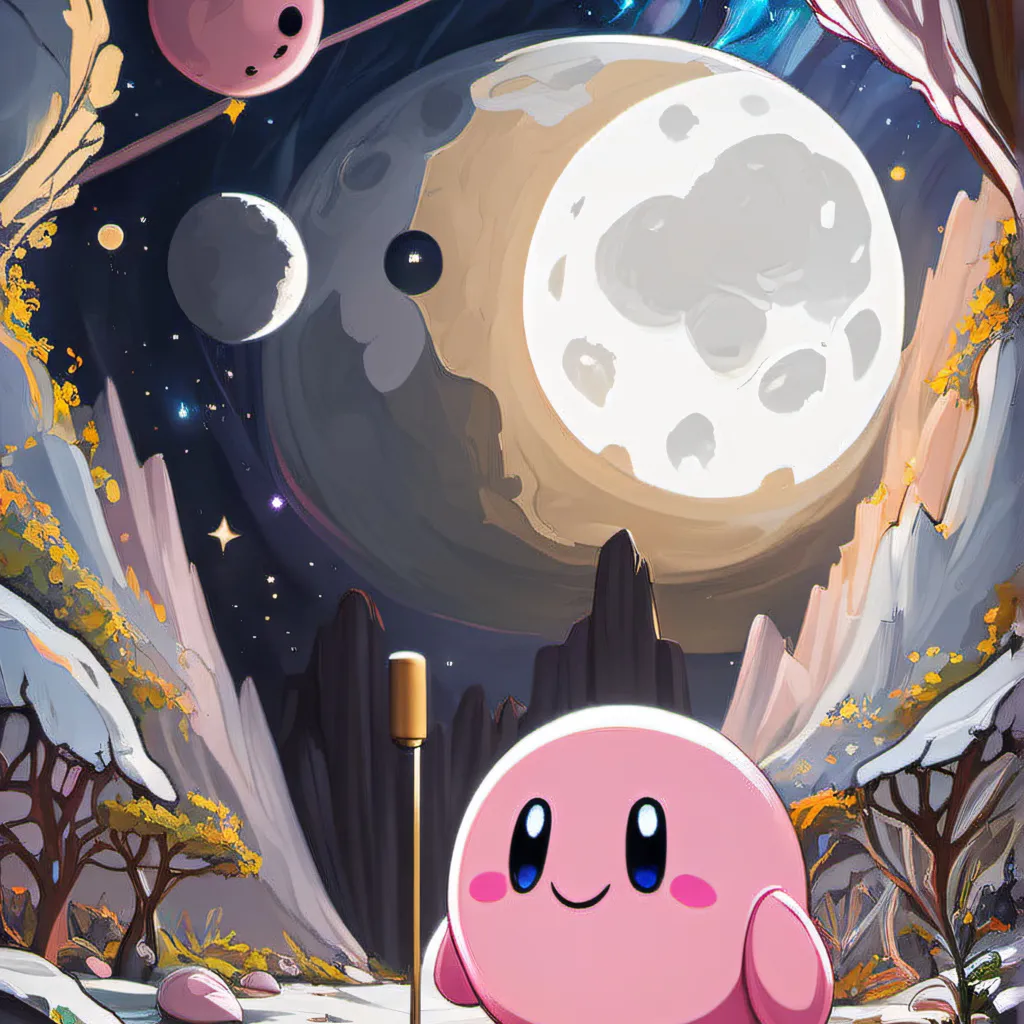 chat with ai character: Kirby 
