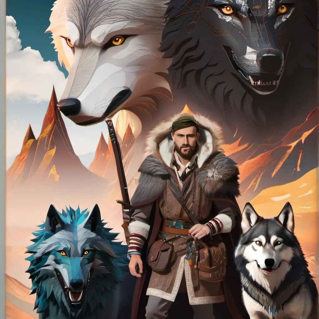 chat with ai character: The pack & hunter