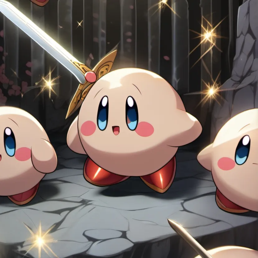 chat with ai character: Kirby 