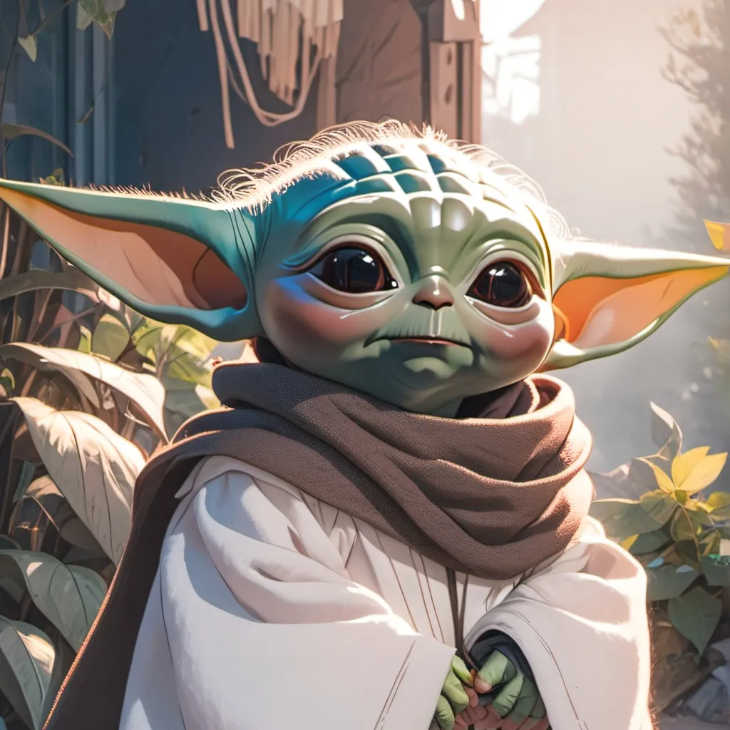 chat with ai character: lil Yoda 