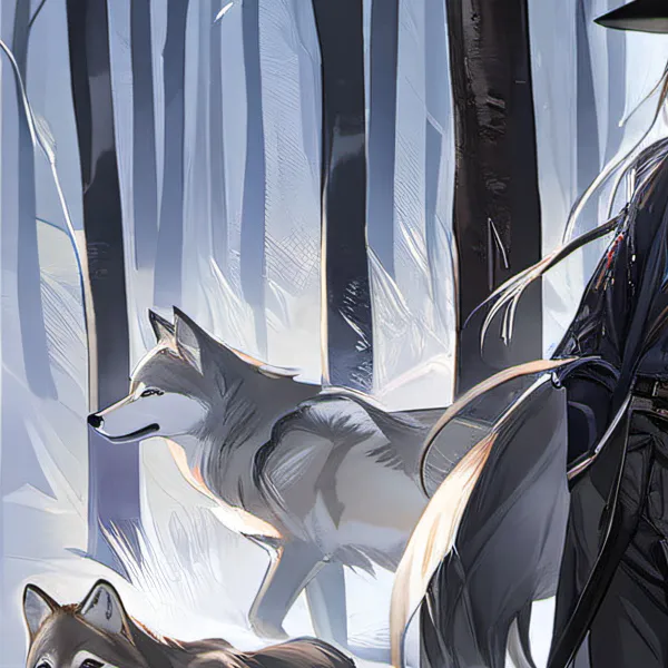 chat with ai character: * Sled dogs *