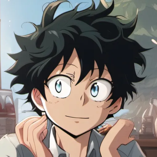 chat with ai character: Izuku (Deku)