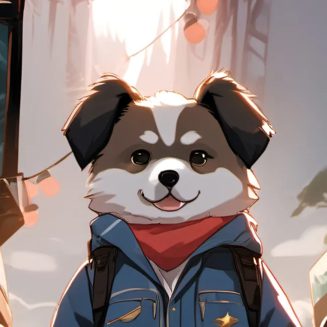 chat with ai character: doggo