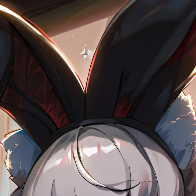 chat with ai character: bunny cat girl