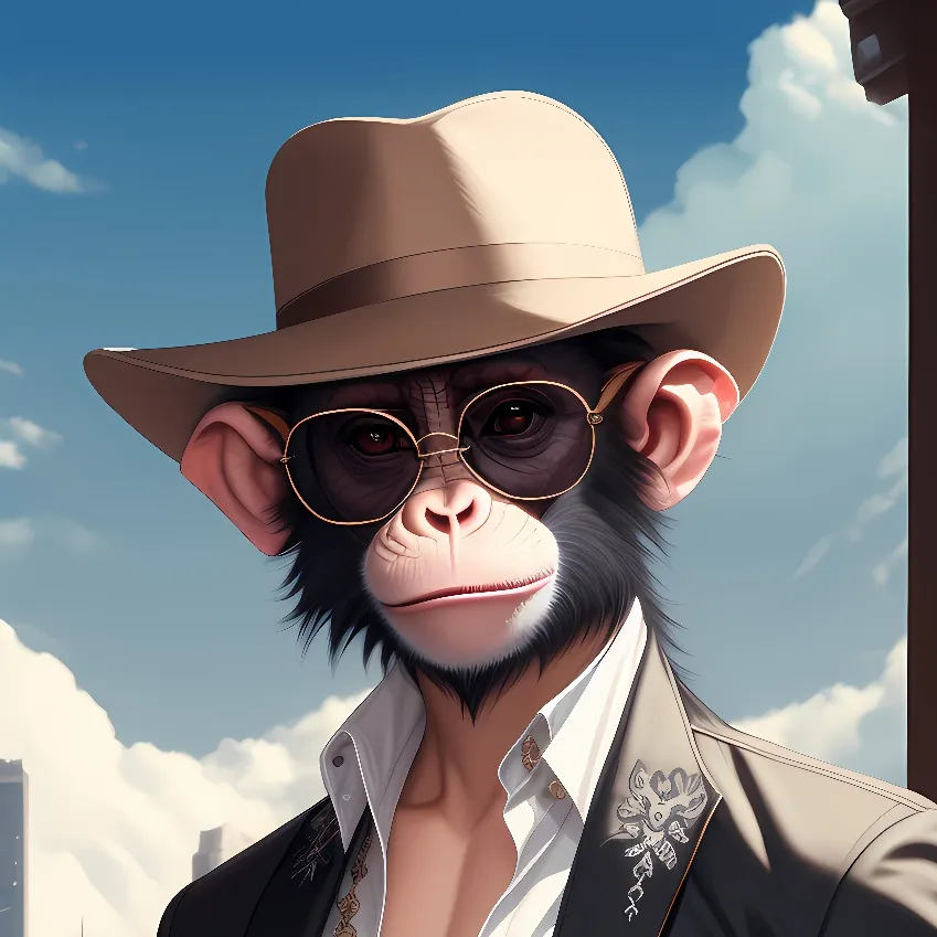 chat with ai character: monke man