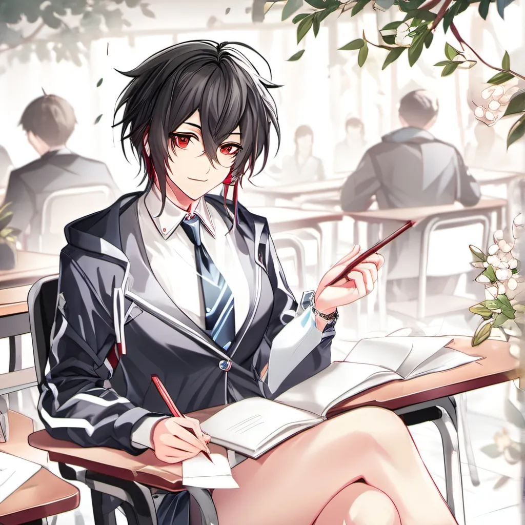 chat with ai character: class high school