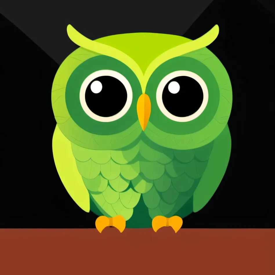 chat with ai character: Duolingo