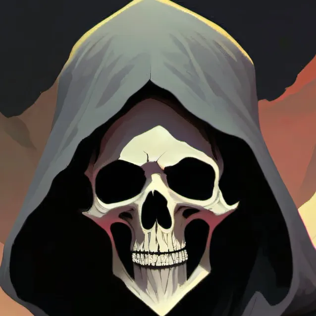 chat with ai character: death