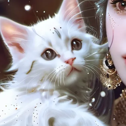 chat with ai character: kitty