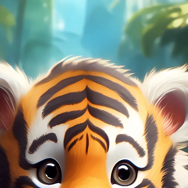 chat with ai character: baby tiger
